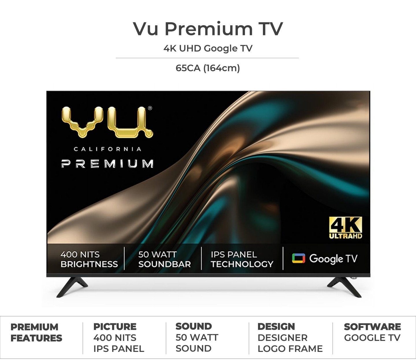 Vu smart deals tv price