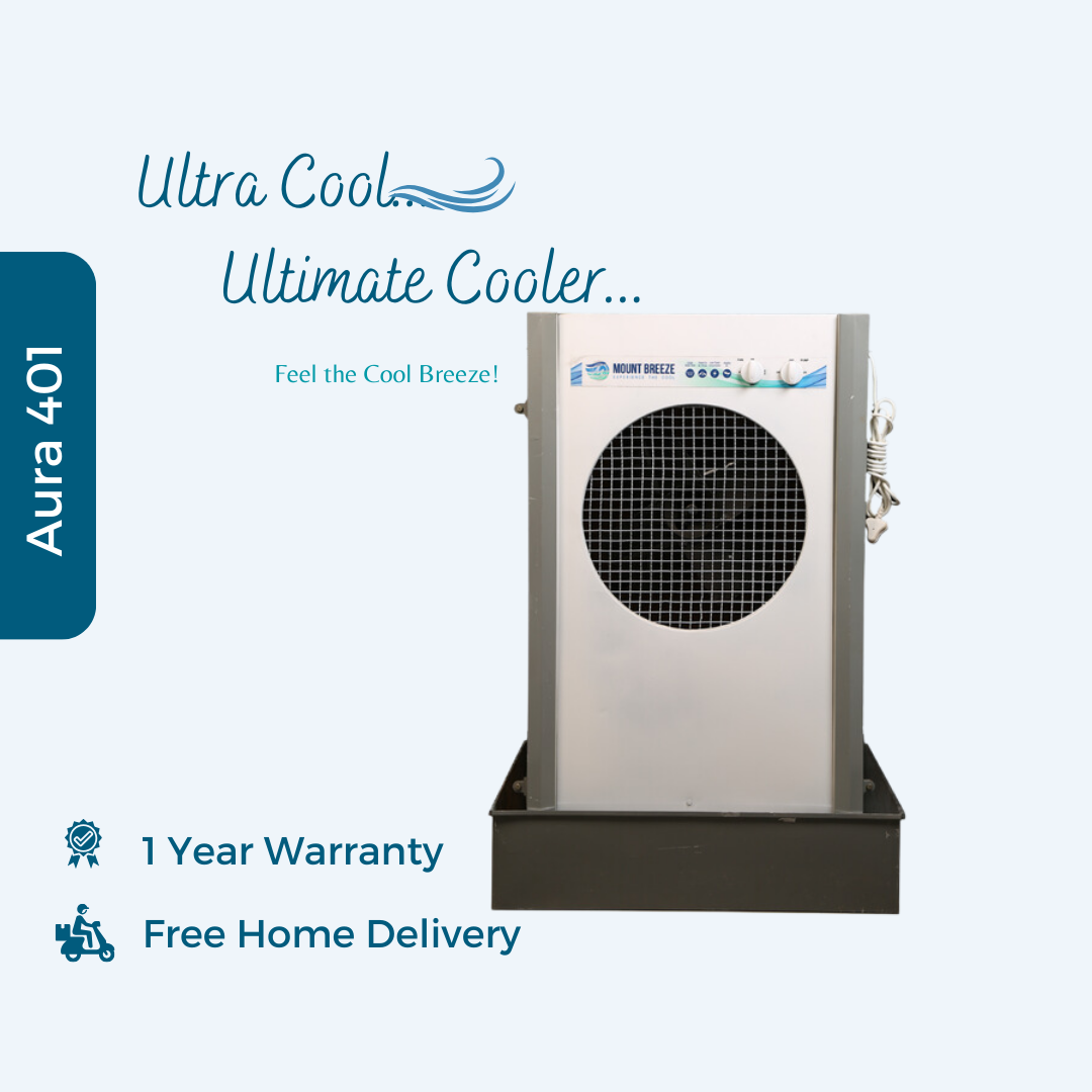 Mountbreeze 401 Aura Premium Desert Industrial Air Cooler With Best Air Delivery (1 Year Warranty)